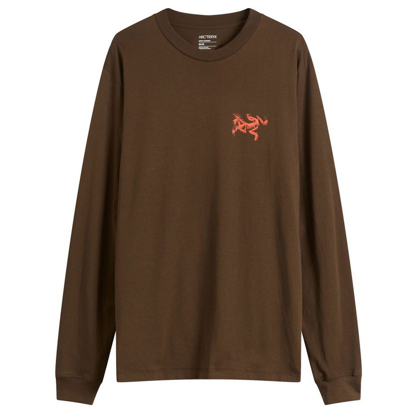 T-shirt Arcteryx Kragg SL Bird Tile LS T-Shirt Brun | X000009537-022412