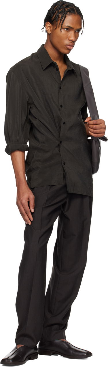 Bukser LEMAIRE Lemaire Pleated Trousers Sort | PA1169 LF414, 3