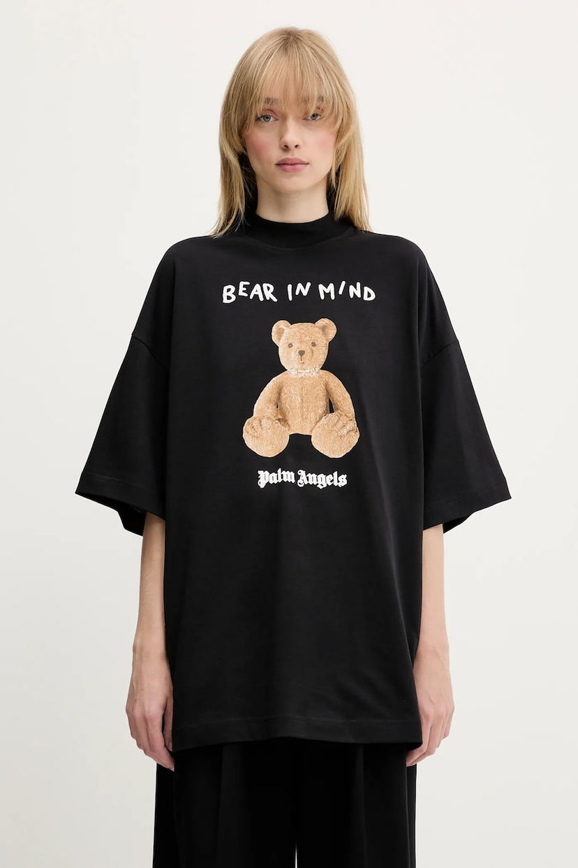 T-shirt Palm Angels Palm Angels B Bear In Mind Loose T-Shirt Sort | PWAA017S25JER0051060