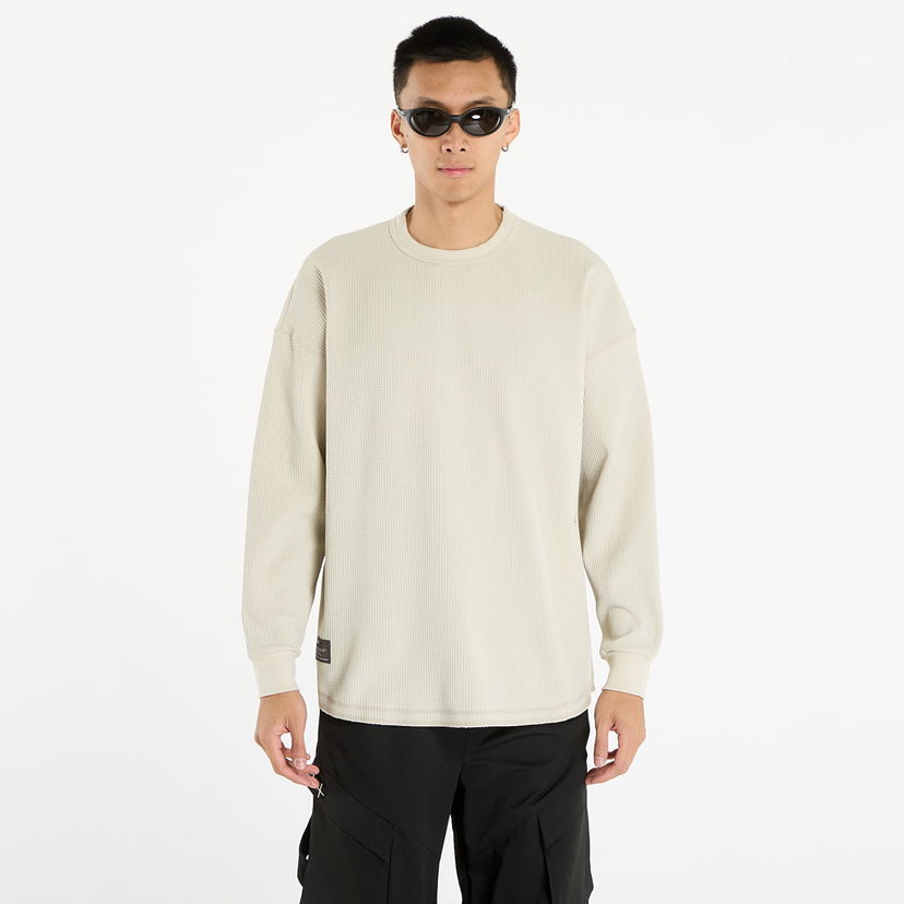 T-shirt OAKLEY Oakley Union Long Sleeve Wide T-Shirt Beige | FOA408132-20J