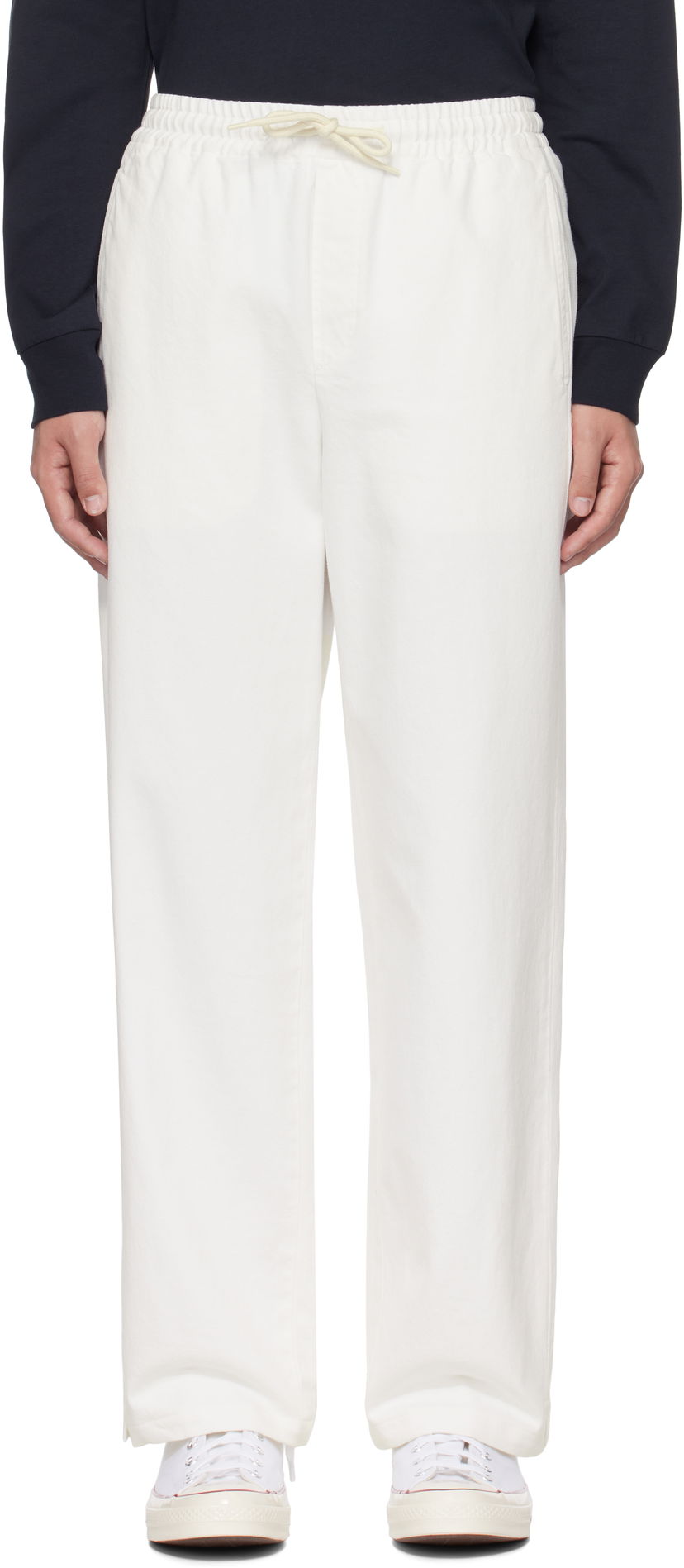 Bukser A.P.C. Vincent Off-White Casual Trousers Hvid | COGZV-H08418