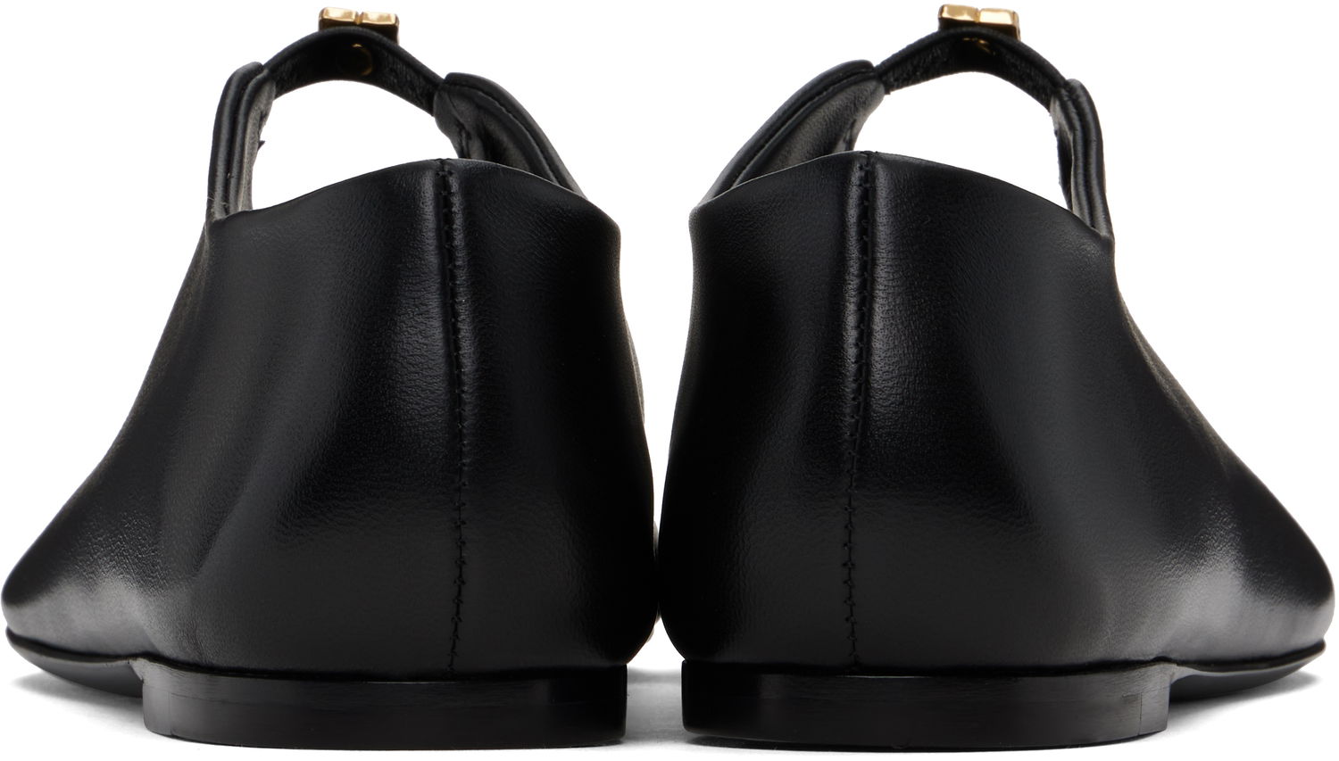 Tøj Givenchy Givenchy 4G Liquid Ballerina Flats Sort | BE500VE16Q001, 1