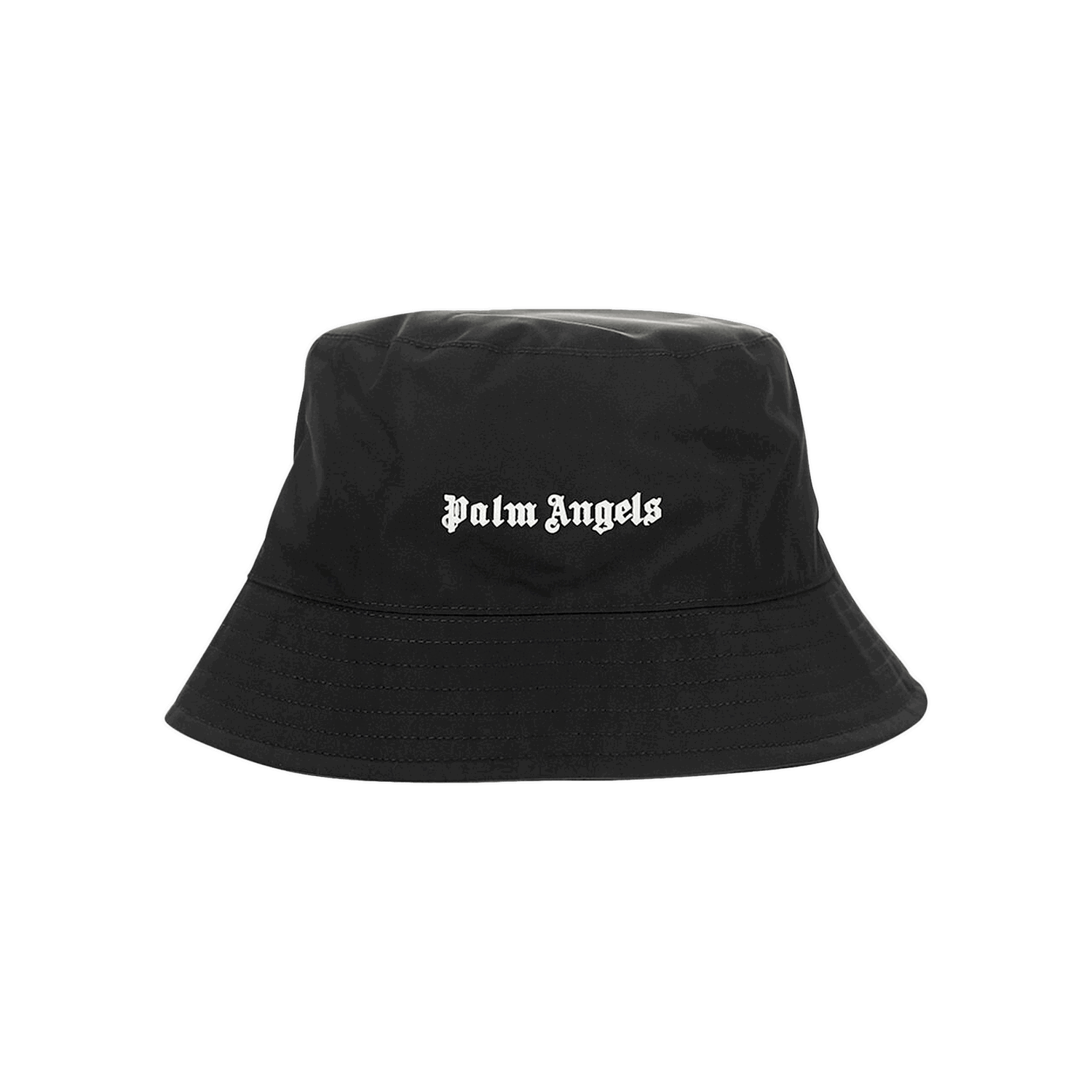 Hat Palm Angels Logo Bucket Hat Sort | PWLA011C99FAB0011001, 0