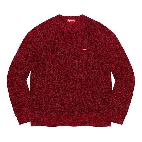 Sweater Supreme Rib Knit Sweater Rød | SUP-FW21-360