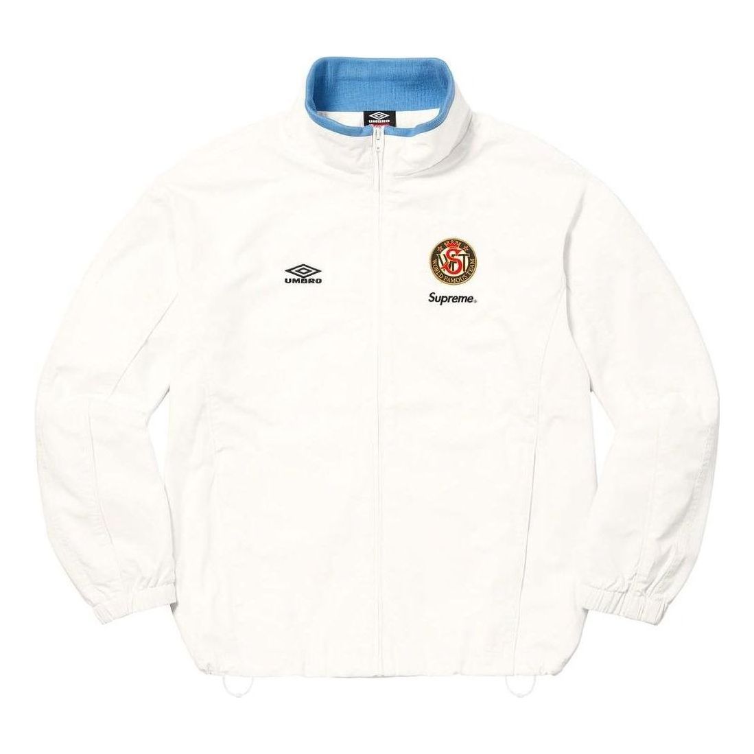 Vindjakke Supreme Ripstop Track Jacket by Umbro Hvid | SUP-FW23-093, 0
