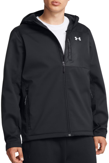 Vindjakke Under Armour CGI Shield 2.0 Hooded Sort | 1371587-002, 0