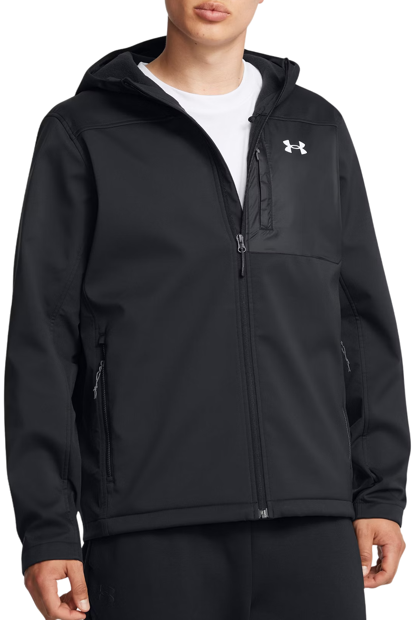 Vindjakke Under Armour CGI Shield 2.0 Hooded Sort | 1371587-002