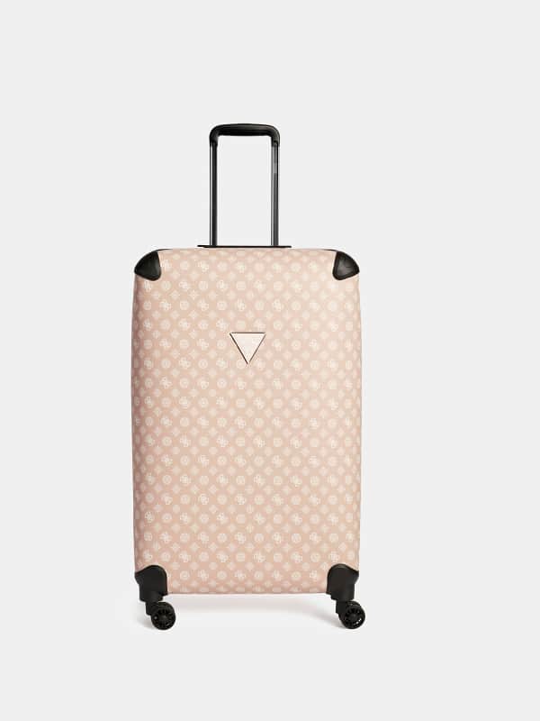 Håndtaske GUESS Wilder 4G Peony Logo Beige | TWP74529880, 0