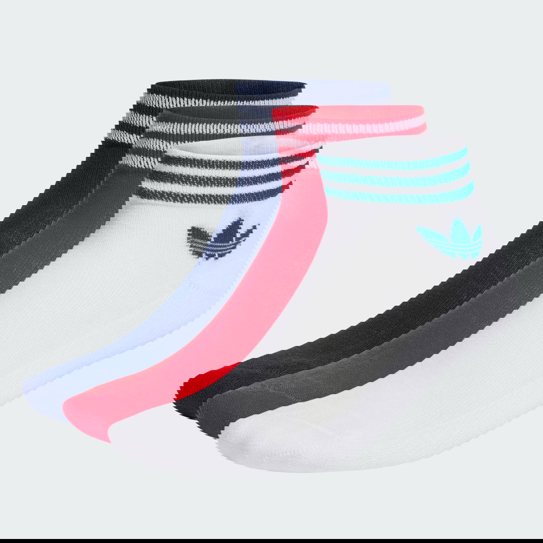 Sokker adidas Originals Trefoil Ankle Socks 3-pack Flerfarvet | IL5032, 0