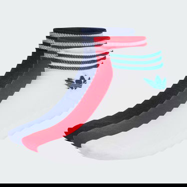 Sokker adidas Originals Trefoil Ankle Socks 3-pack Flerfarvet | IL5032, 0