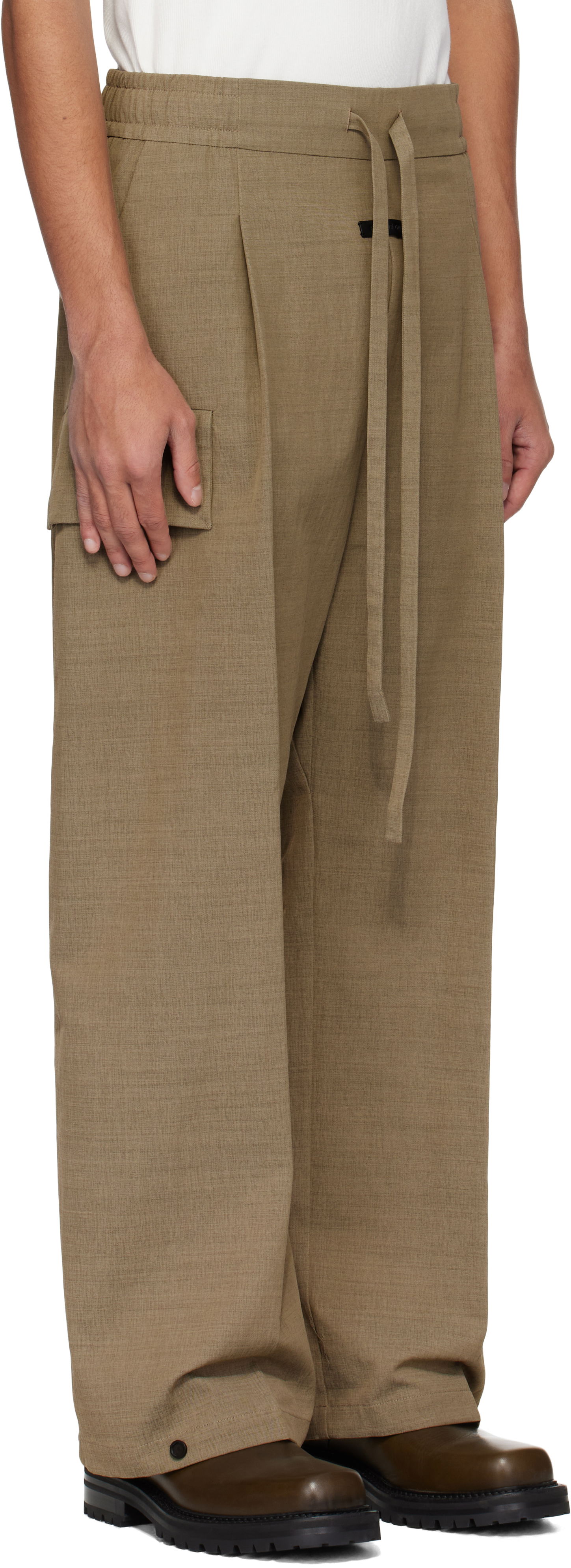 Bukser Fear of God Fear of God Wide Leg Cargo Pants Brun | FGE240-402HNW, 1