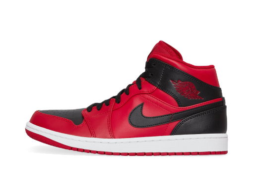 Sneakers og sko Jordan Air Jordan 1 Mid "Reverse Bred" (2021) Rød | 554724-660