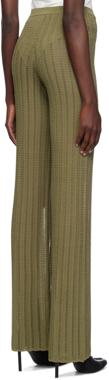 Bukser Dion Lee Dion Lee Knit Trousers Grøn | C7217P23, 2