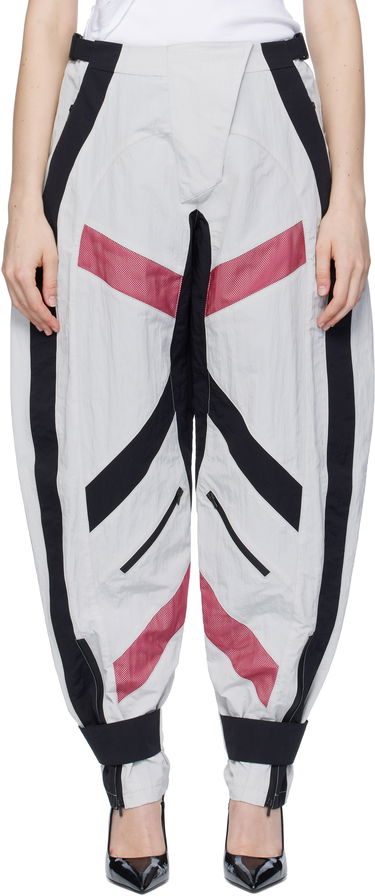 Bukser The Attico The Attico Panelled Harem Pants Grå | 250WCP00269 PAA100AA, 0