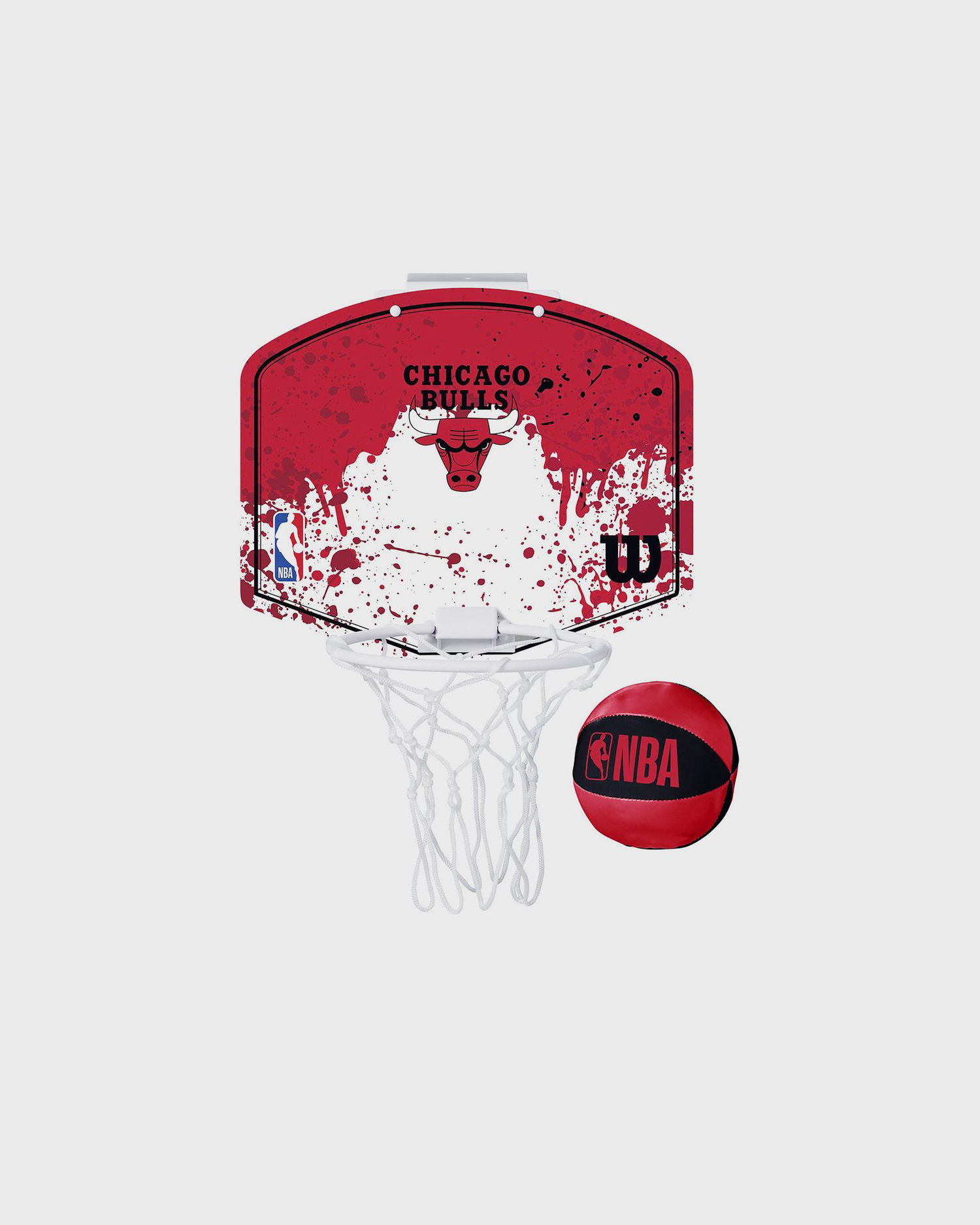 Sportsudstyr Wilson Tennis Chicago Bulls NBA Mini Hoop Rød | WTBA1302CHI, 0
