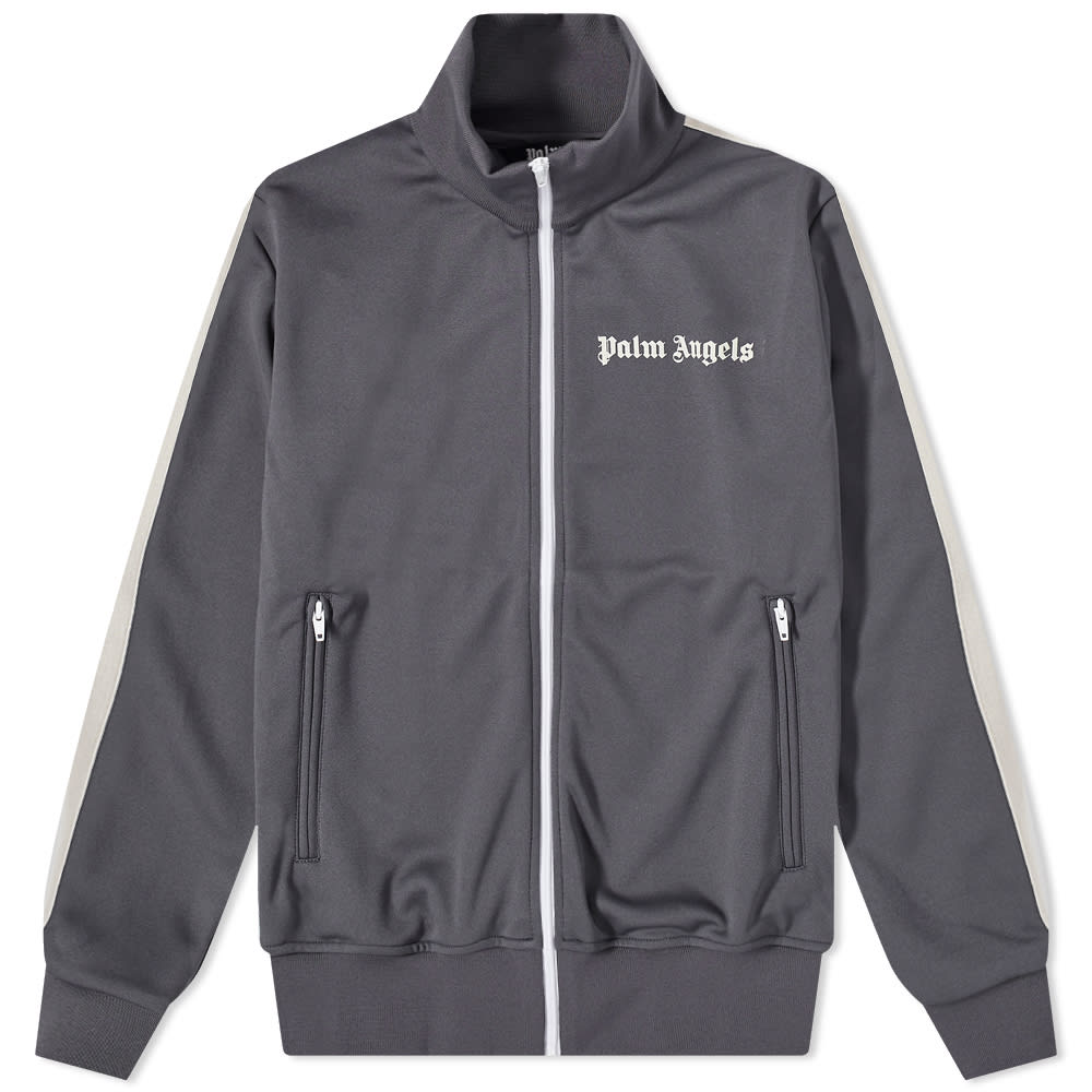 Bomberjakke Palm Angels Classic Track Jacket Grå | PMBD001F22FAB0020703, 0