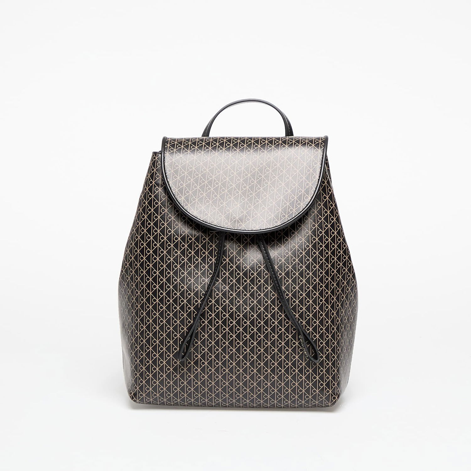 Rygsæk CALVIN KLEIN Calvin Klein Emblem Aop Flap Backpack Sort | LV04F3271G 2XA, 0