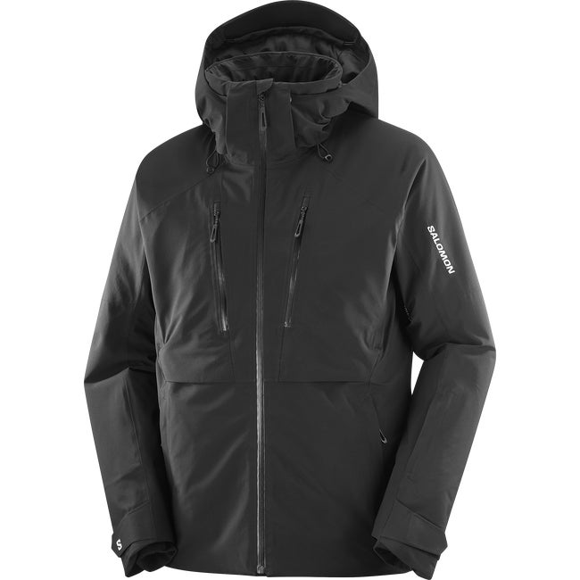 Jakke Salomon Brilliant Ski Jacket Sort | LC2635000, 1
