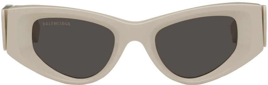 Solbriller Balenciaga Odeon Cat Sunglasses Beige | BB0243S-003, 0