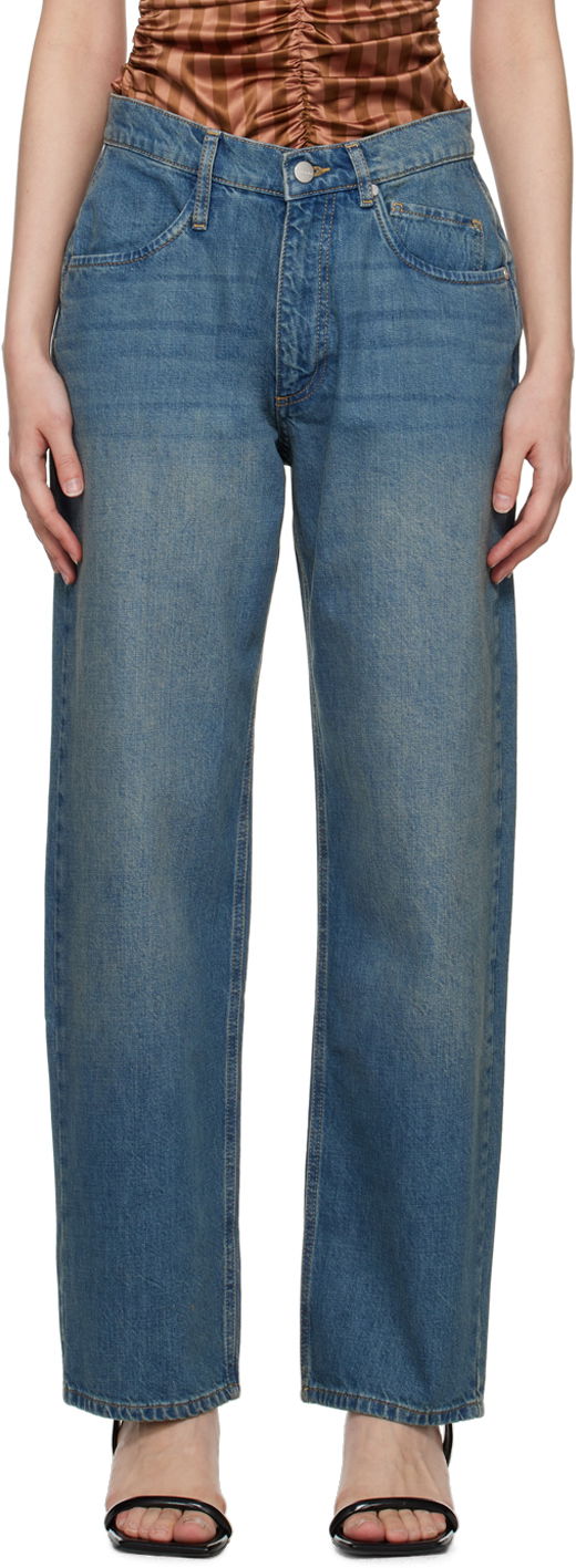 Jeans Miaou Miaou Echo Jeans Blå | 1036SD4ECH