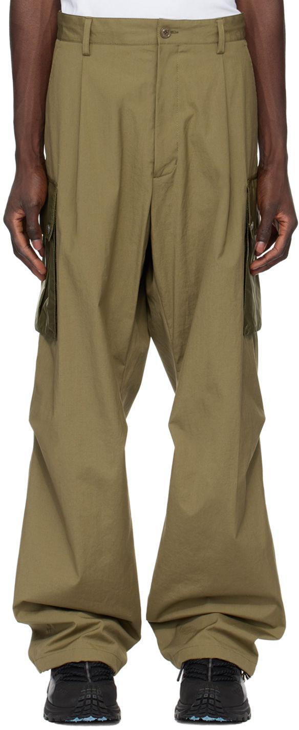 Cargo bukser Moncler Cargo Pants Grøn | J10912A00030549P5