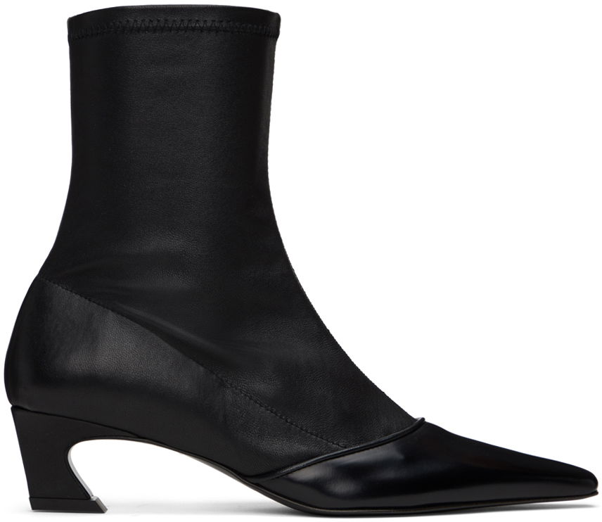 Sneakers og sko Acne Studios Paneled Boots "Black" Sort | AD0578-, 0