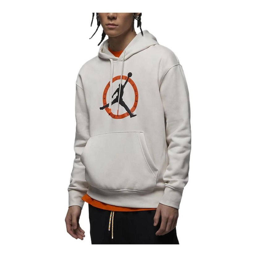 Sweatshirt Jordan Jordan Men's Fleece Pullover Hoodie Hvid | FB7051-030