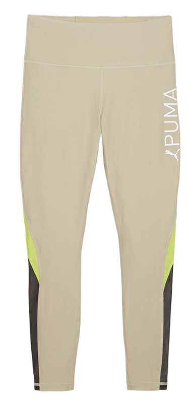 Bukser og jeans Puma FIT EVERSCULPT MESH FASHION HW 7/8 TIGHT Beige | 524798-90, 3