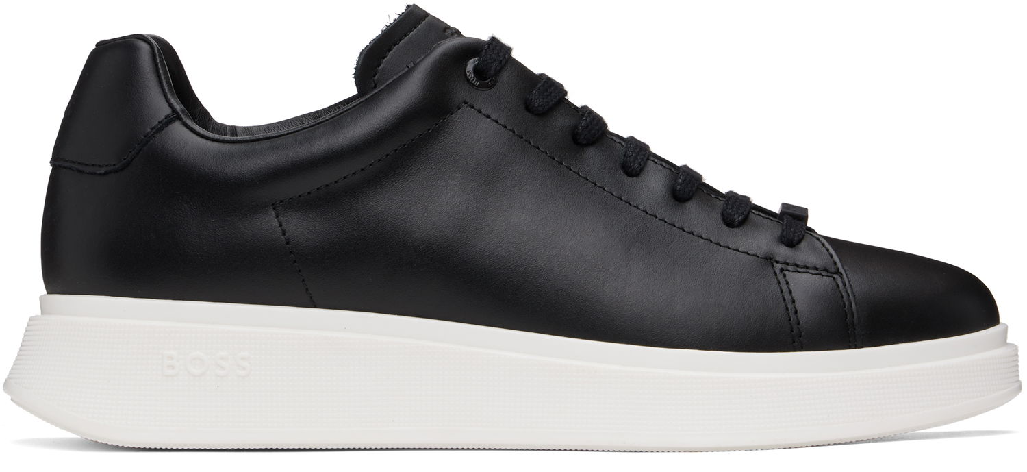 Sneakers og sko BOSS Leather Sort | 50497887, 0