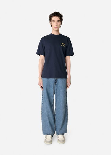 T-shirt AXEL ARIGATO Studio Atelier Graphic T-Shirt Blå | A3008002, 4