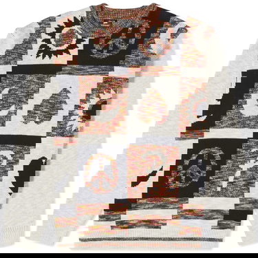 Sweater Patta Jacquard Crayon Knit Brun | POC-AW23-CY-JQRD-KLS-001, 0