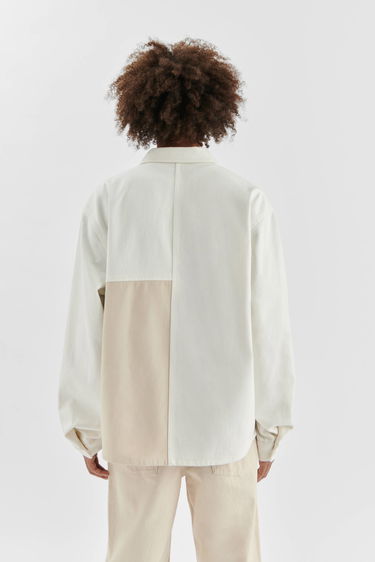 Skjorte AXEL ARIGATO Block Shirt Beige | A2159001, 3