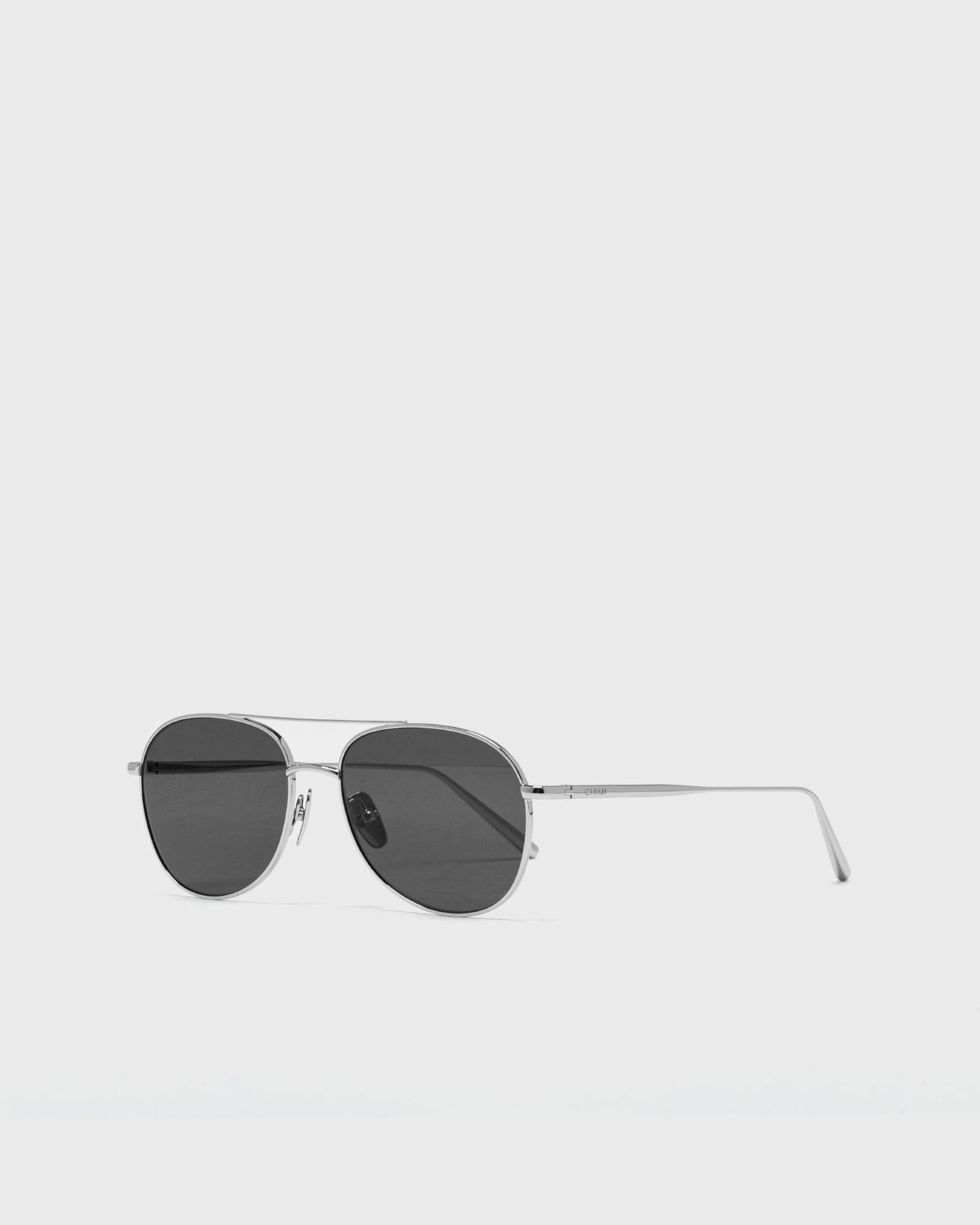 Solbriller Chimi Eyewear Pilot Silver Grey v2 Metalisk | 10363-PILOT-2.0-SILVER-GREY, 1