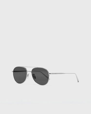 Solbriller Chimi Eyewear Pilot Silver Grey v2 Metalisk | 10363-PILOT-2.0-SILVER-GREY, 1