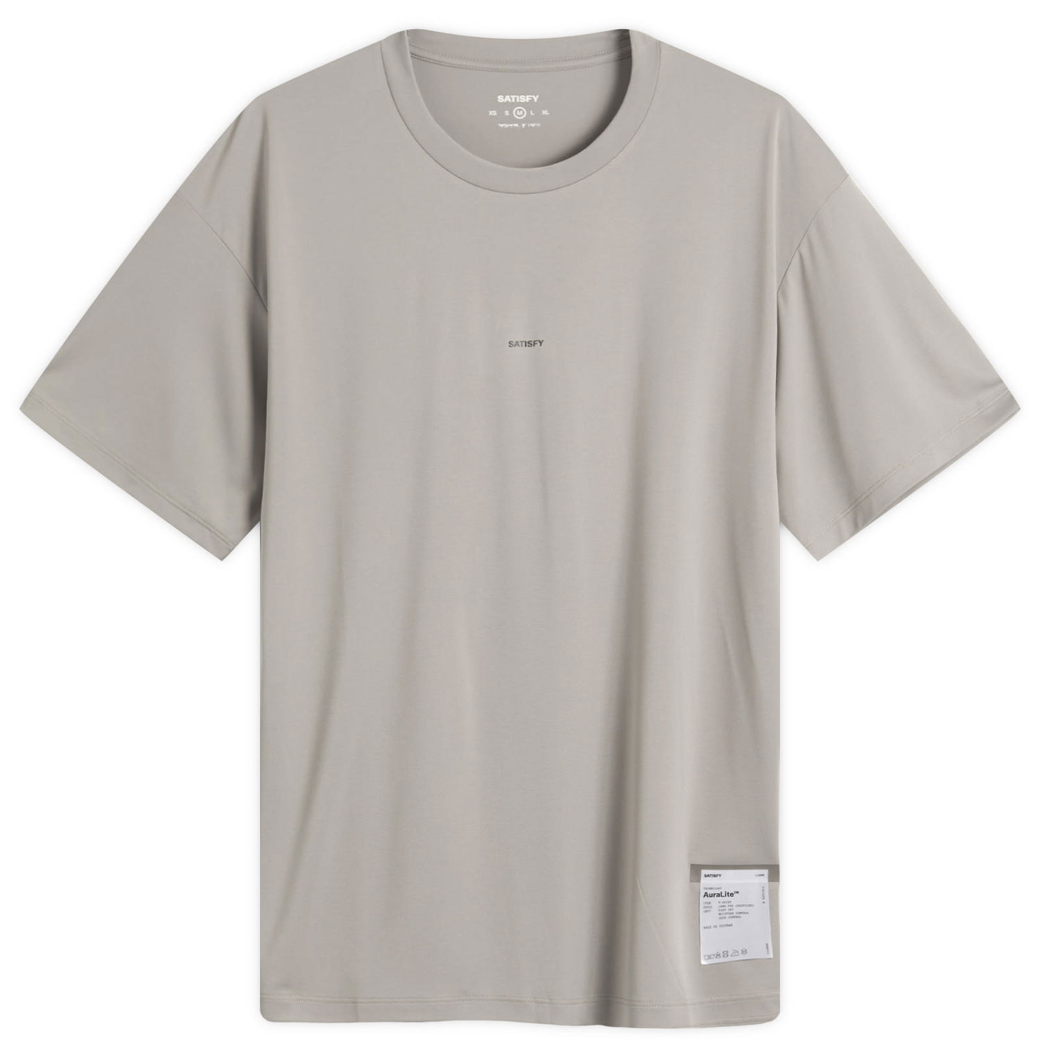 T-shirt Satisfy Auralite T-Shirt Beige | 11000-AL-SAB, 0