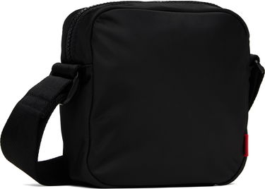 Skuldertaske BOSS HUGO Logo Patch Crossbody Bag Sort | 50535643, 2