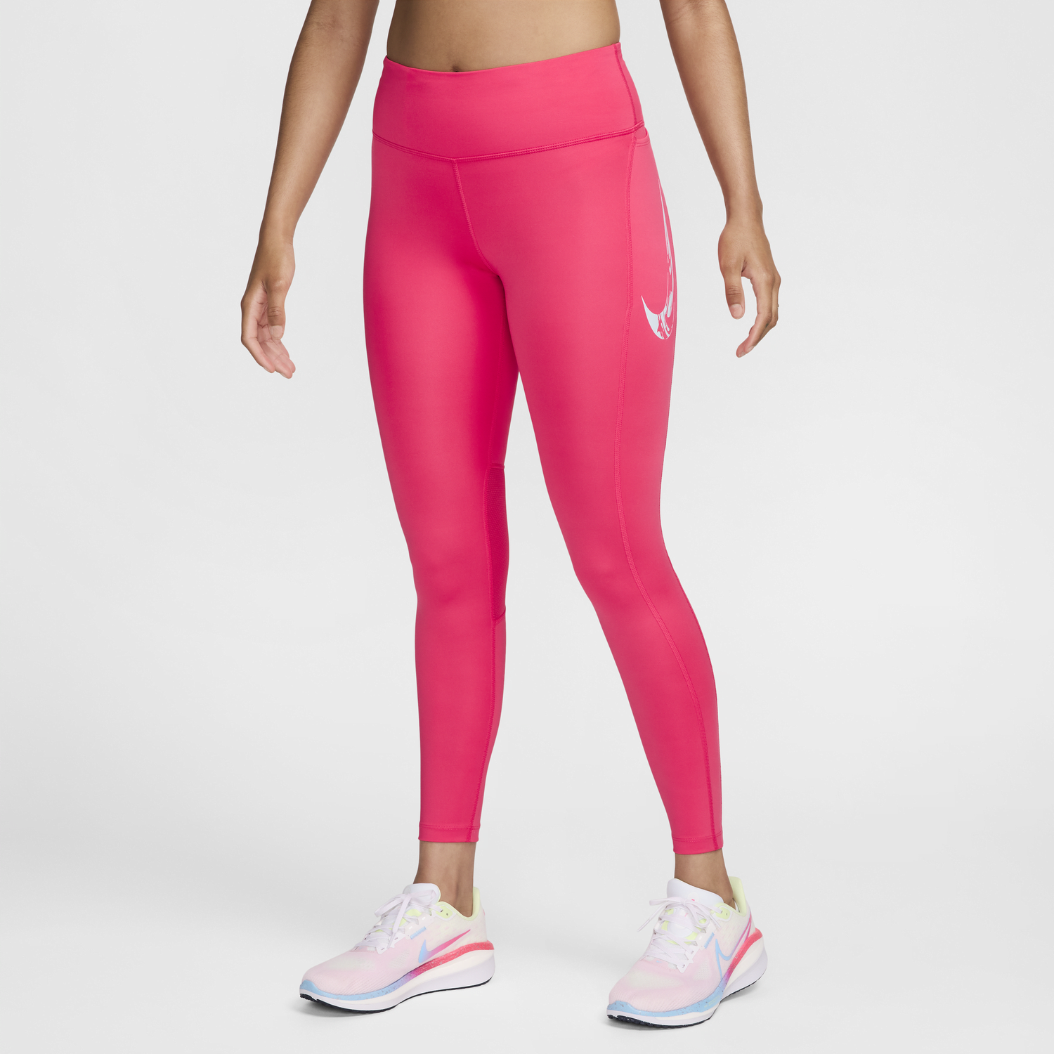 Leggings Nike Fast Swoosh Lyserød | FV6682-629, 1
