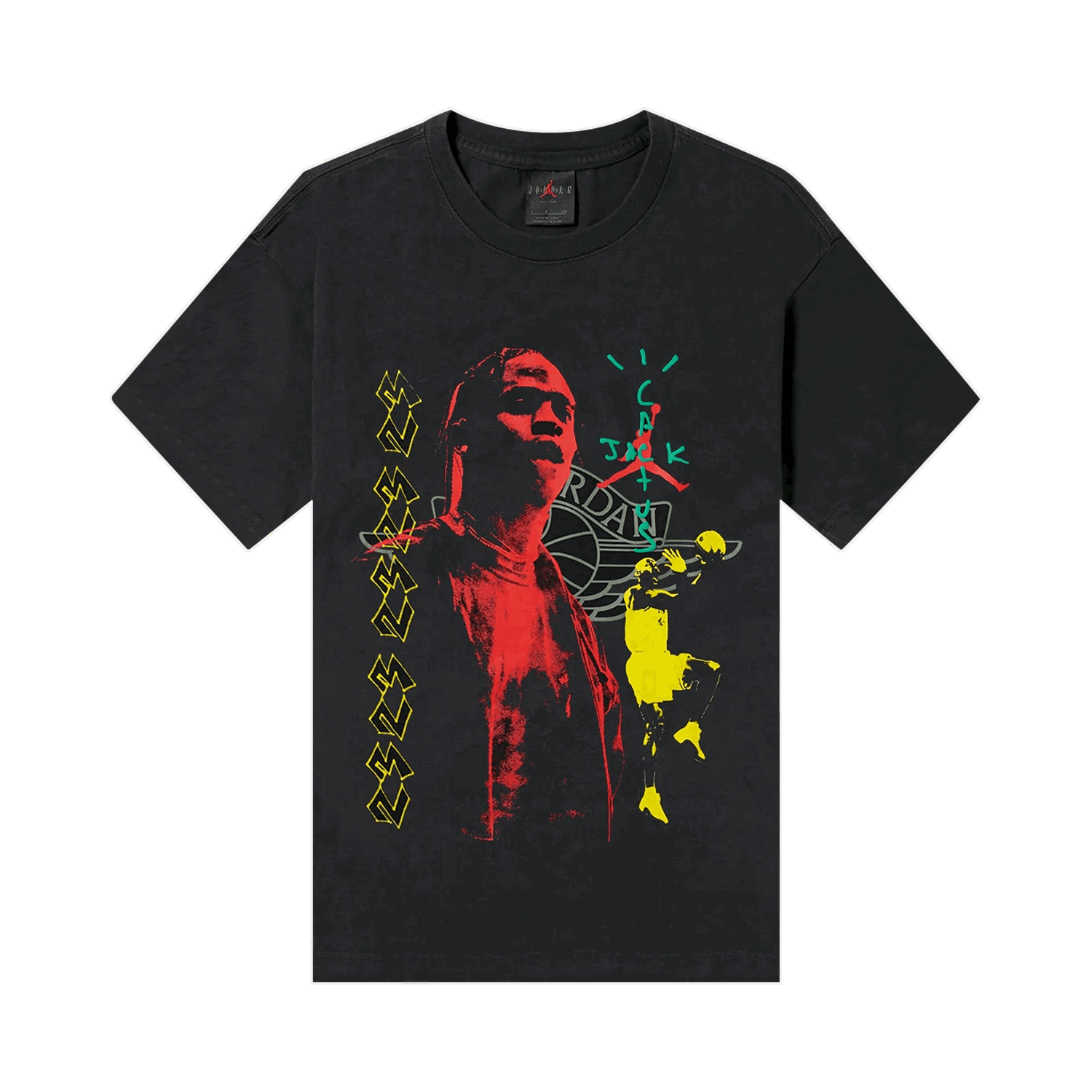 T-shirt Cactus Jack by Travis Scott Air Jordan x T-Shirt Sort | CK4028 010, 0