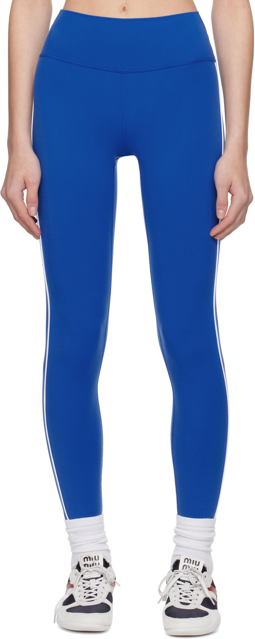 Leggings Sporty & Rich Sporty & Rich Bold Health Leggings Blå | PA045622324BL67