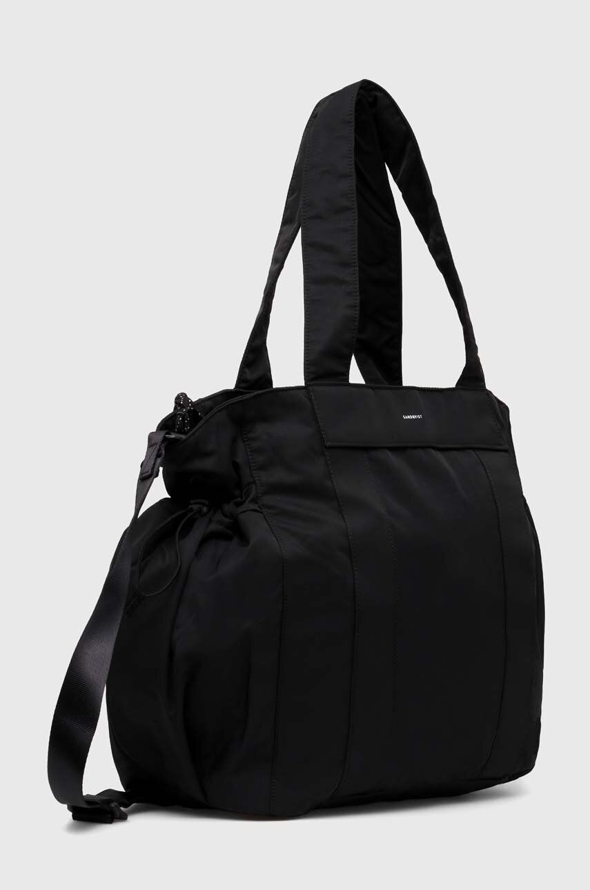 Mulepose Sandqvist Sigrid Tote Bag Sort | SQA1881, 1