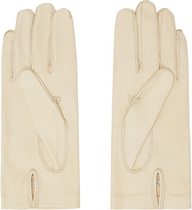 Handsker Valentino Valentino Garavani VLogo Signature Nappa Leather Gloves Beige | 6W2GD00DIQL, 1