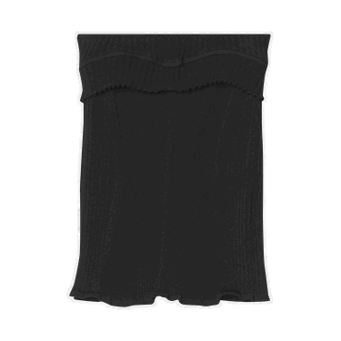 Tanktop Jacquemus La Maille Lucca Tube Top Sort | 223KN038 2173 990, 0