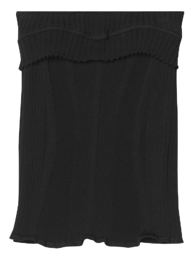 Tanktop Jacquemus La Maille Lucca Tube Top Sort | 223KN038 2173 990