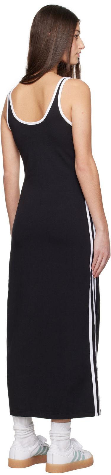 Kjole adidas Performance 3-Stripes Tank Maxi Dress Sort | JD4619, 2