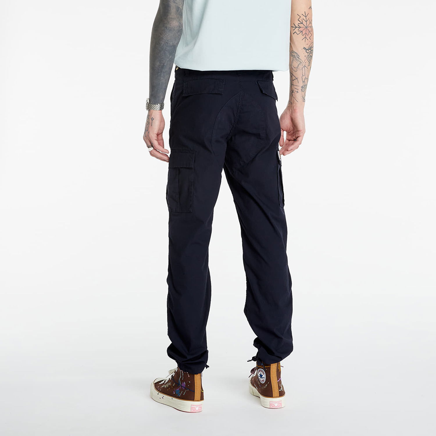 Bukser og jeans Carhartt WIP Aviation Sort | I009578, 1
