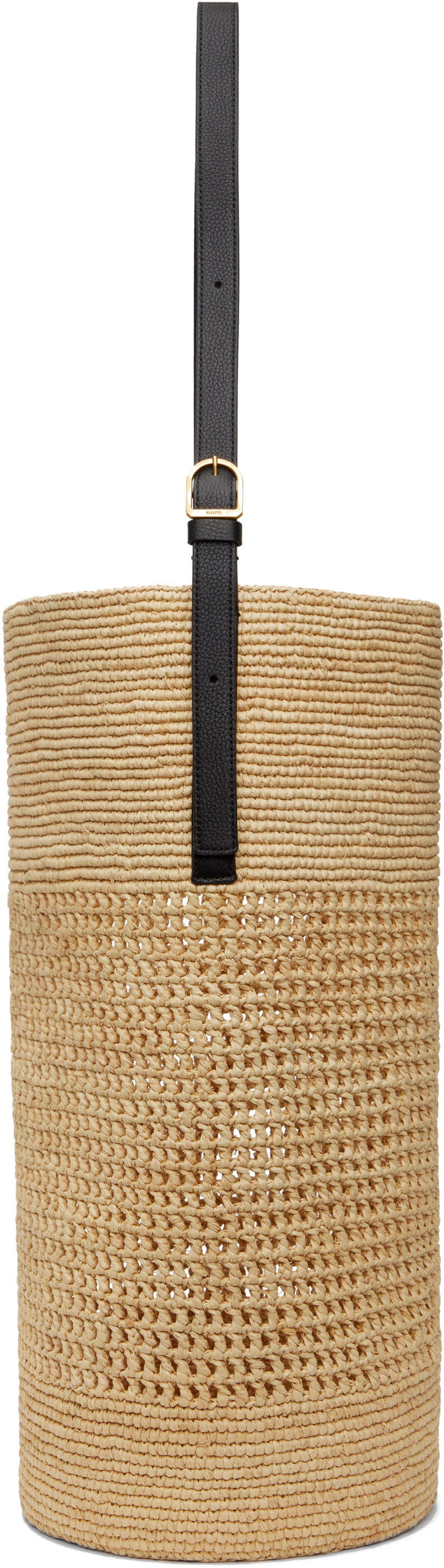 Mulepose Khaite KHAITE Billie Raffia Bucket Tote Beige | H2047-727