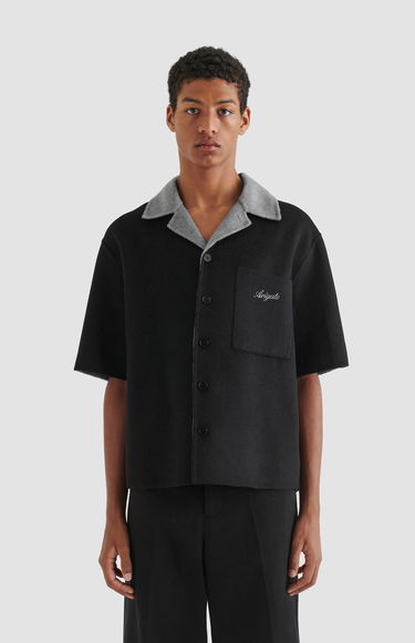 Skjorte AXEL ARIGATO Holiday Shirt Sort | A0902001, 7