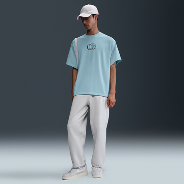 T-shirt Nike Solo Swoosh T-Shirt Blå | HQ4182-474, 4