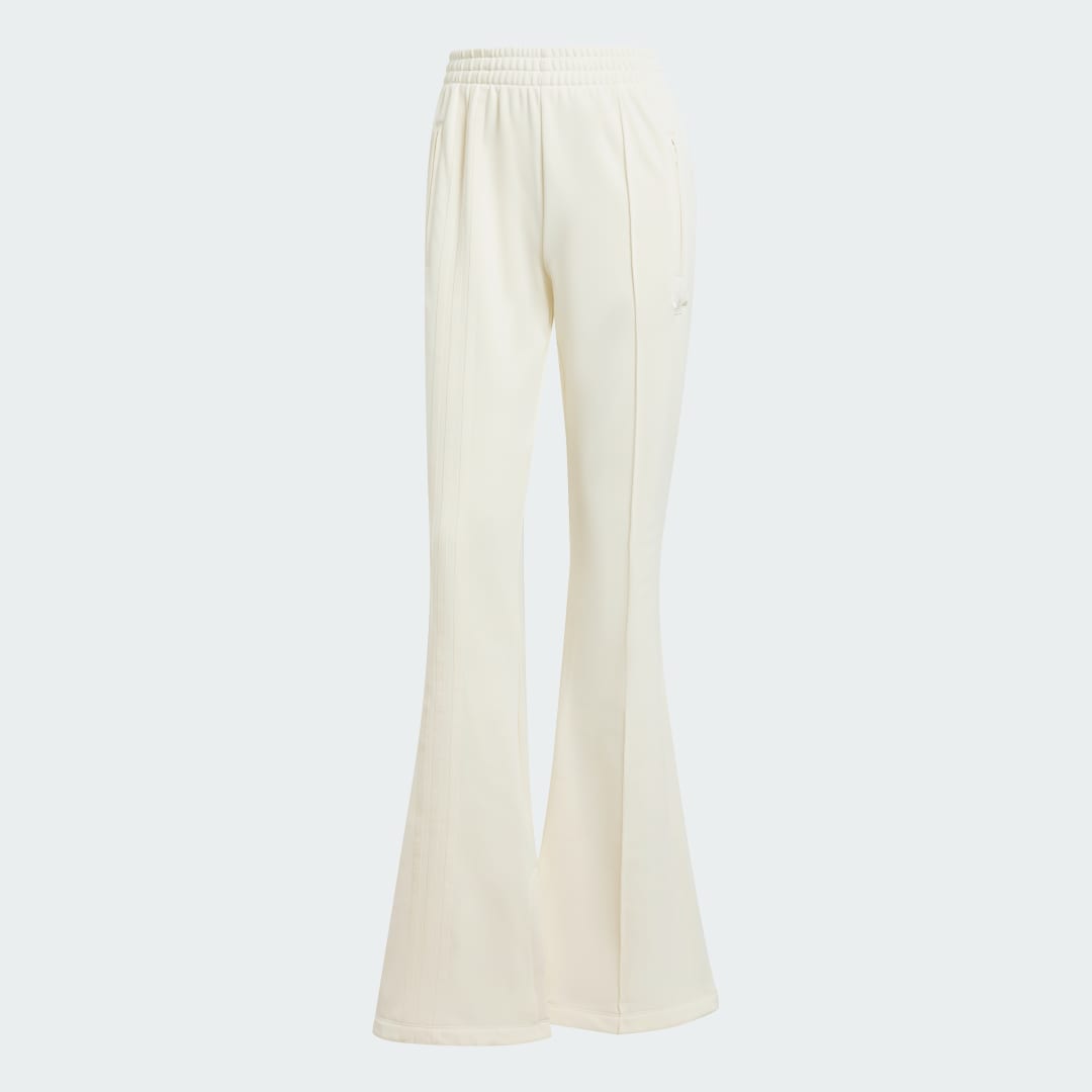 Joggingbukser adidas Performance Firebird 3-Stripes Flared Track Pants Hvid | JJ0936, 1