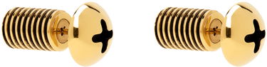 Øreringe Balenciaga Garage Screw Earrings Beige | 770134-TZ99J-0604, 1